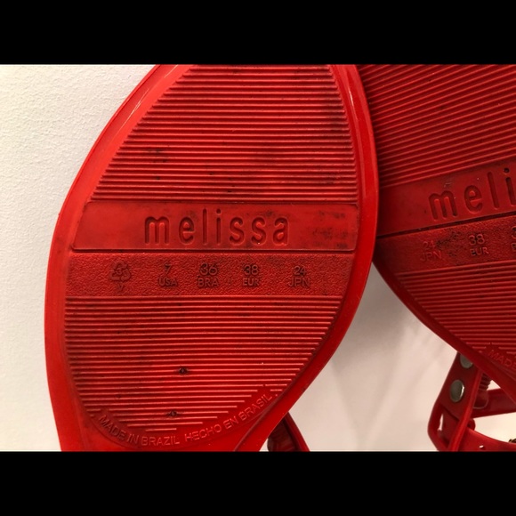 Euc.Melissa jelly sandals. - Picture 8 of 8